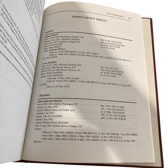 The Pioneer Heritage Of Edna West Sant Book By Maurine Carr Ward - Picture 7 of 7